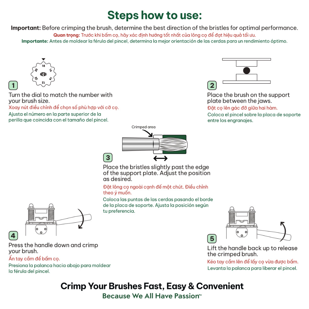 BRUSH CRIMPER