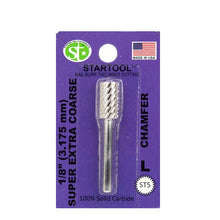 Load image into Gallery viewer, 1/8&quot; (ST5) Super Extra Coarse Silver Chamfer
